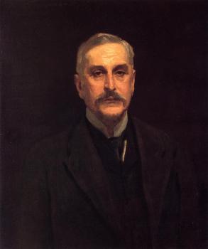 John Singer Sargent : Portrait of Colonel Thomas Edward Vickers